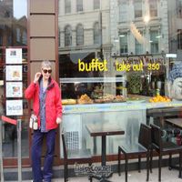 outside the restaurant at Buffet in London