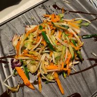 Vegetables and soy sprouts  at Xiao 3 in Treviso