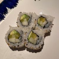Vegan sushi at Xiao 3 in Treviso