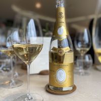 Champagne refills  at Geranium in Copenhagen