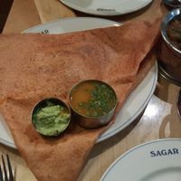 Masala Dosa at Sagar Vegan & Vegetarian Restaurant - Covent Garden in London