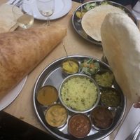 Thali (vegan)  at Sagar Vegan & Vegetarian Restaurant - Covent Garden in London
