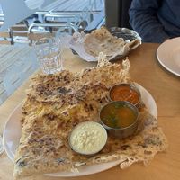 Onion dosa #Veganuary at Sagar Vegan & Vegetarian Restaurant - Covent Garden in London
