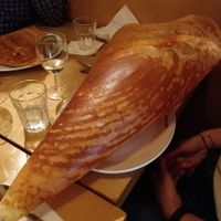 Mega size dosa at Sagar Vegan & Vegetarian Restaurant - Covent Garden in London