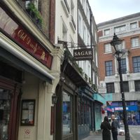 Outisde at Sagar Vegan & Vegetarian Restaurant - Covent Garden in London