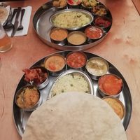 Vegan and vegi thali at Sagar Vegan & Vegetarian Restaurant - Covent Garden in London