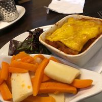 Substitutions- veg for chips  at Ownies Bar and Bistro in Carrickfergus