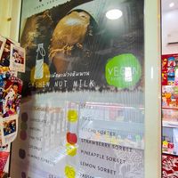 Several vegan flavours including sorbets at ThaiVetro in Bangkok