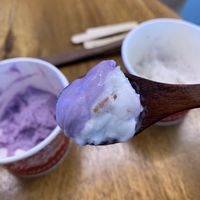 Purple potato and rice  at ThaiVetro in Bangkok