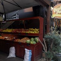 Front of the shop at Goodies Farm - Dyqan Organik in Tirana