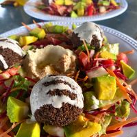 Falafel salad  at Ital..ish in Fairy Hill
