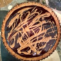 Vegan chocolate torte  at Ital..ish in Fairy Hill