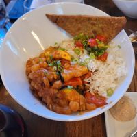 Summer Vegetable Curry at Pimiento Tea Room in Holly Springs