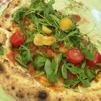 Vegan pizzaa  at Bella Compagnia - Meidlinger Hauptstr. in Vienna