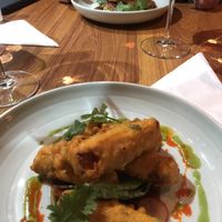 Paneer Pakora  & Samosa Chat at Indian Prince in Portlaoise