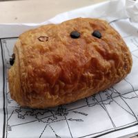 Pain au chocolat at Grain Trip in Bucharest