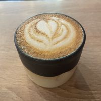 Oat milk latte   at Grain Trip in Bucharest