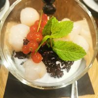 Schwarzer Reis mit Lychee at My Thai in Nuremberg