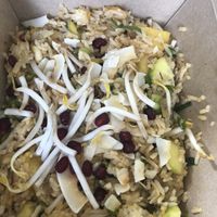 Spicy rice salad at LONO in Munich