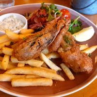 Vegan fysh and chips  #Veganuary at Cataract on Paterson in Launceston