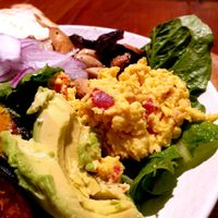 JustEgg is nice vegan addition at Pig in the Garden - Gwanghwamun in Seoul