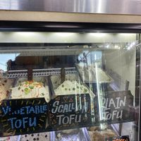 Vegan bagel spreads at The Bagel Factory in Brooklyn