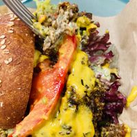 So juicy !!! at Mama Earth - Vegan Bistro in Gyor