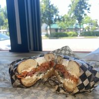   at Ben & Esther's Vegan Jewish Deli in Portland