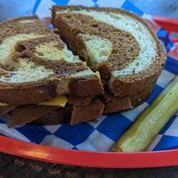 New Yorker at Ben & Esther's Vegan Jewish Deli in Portland