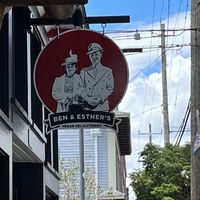   at Ben & Esther's Vegan Jewish Deli in Portland