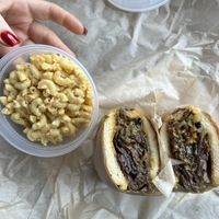   at Ben & Esther's Vegan Jewish Deli in Portland