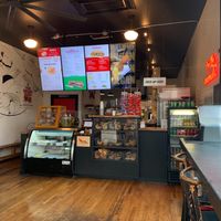 interior at Ben & Esther's Vegan Jewish Deli in Portland