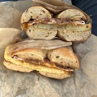   at Ben & Esther's Vegan Jewish Deli in Portland