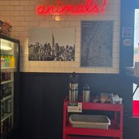 Inside at Ben & Esther's Vegan Jewish Deli in Portland