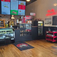 Inside at Ben & Esther's Vegan Jewish Deli in Portland