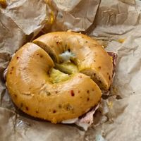 Rza at Ben & Esther's Vegan Jewish Deli in Portland