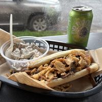   at Ben & Esther's Vegan Jewish Deli in Portland