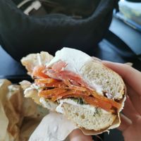 Carrot Lox at Ben & Esther's Vegan Jewish Deli in Portland