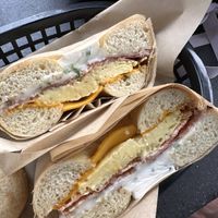 RZA seriously try the bacon   at Ben & Esther's Vegan Jewish Deli in Portland