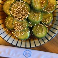 Cucumber Saladd  at RAKKAN Ramen - Long Beach in Long Beach