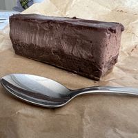 Chocolate and buckwheat bar   at Zrno do Zrna in Ljubljana