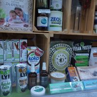 Some items they sell at Zrno do Zrna in Ljubljana