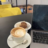 getting some work done!  at Cortese Café 900 in Florence