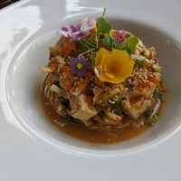 Banana blossom salad at Khao Kwan in Koh Chang