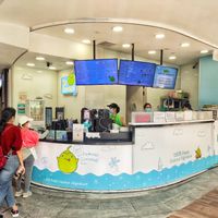Stall front at Mr Coconut - Waterway Point in Northeast Singapore