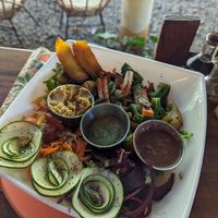 Vegan Buddha bowl at El Sol Del Caribe in Puerto Viejo De Talamanca