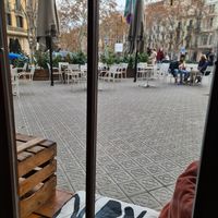 Outside at Panorama in Barcelona