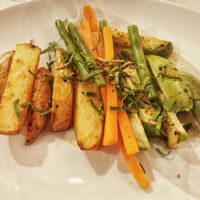 Verduras a la parrilla at El Mural de los Pueblanos in Puebla