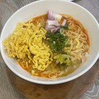 Khao soi  at Khun Churn in White in Bangkok