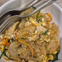 Glass noodles at Khun Churn in White in Bangkok